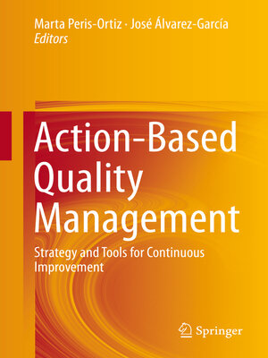 cover image of Action-Based Quality Management